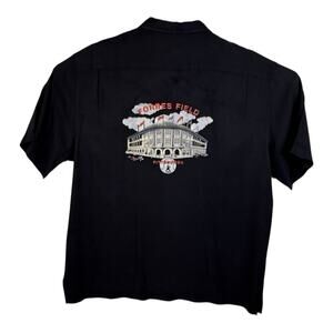 Nat Nast Silk Shirt Mens Large Limited Edition Forbes Field Pittsburgh Pirates